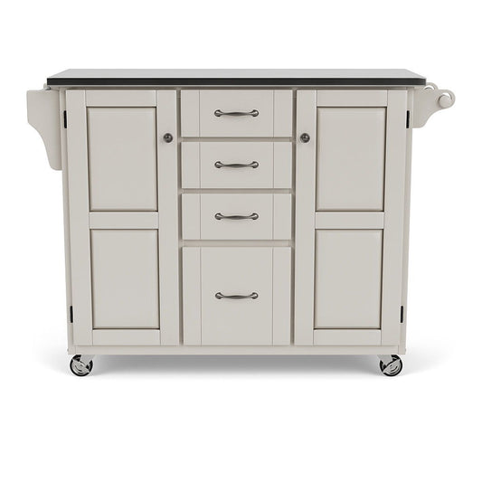 Create-A-Cart - Kitchen Cart - Steel Top - Premium Islands & Carts from Homestyles - Just $1262.48! Shop now at brett interiors