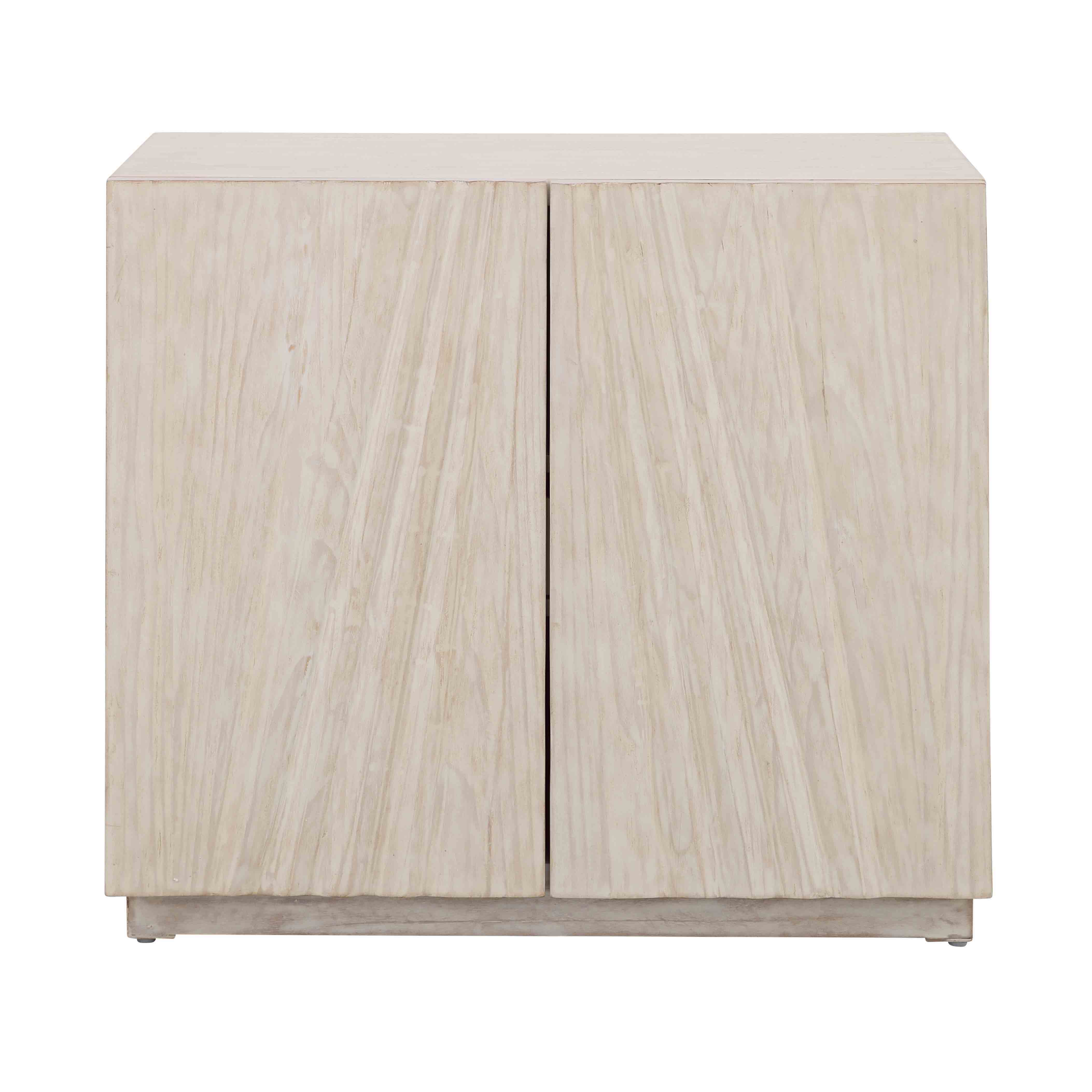 Summer Sandcastle - Two Door Cabinet - Off White - Premium Accent Cabinets from Coast2Coast Home - Just $2640! Shop now at brett interiors