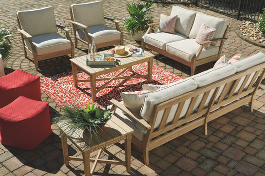 Clare View - Lounge Set - Premium 3 Piece Outdoor Sets from Signature Design by Ashley® - Just $2305! Shop now at brett interiors