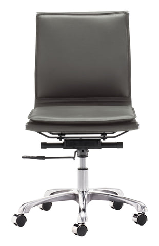 Lider Plus - Armless Office Chair - Premium Swivel Chairs from Zuo Modern - Just $900! Shop now at brett interiors