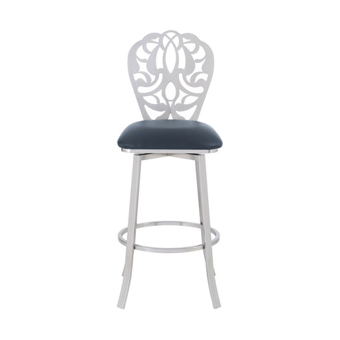 Cherie - Contemporary Barstool - Premium Bar Height (28"-30") from Armen Living - Just $480! Shop now at brett interiors