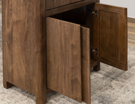 Olimpia - 2 Drawer 4 Door Kitchen Island - Towny Brown - Premium Islands & Carts from International Furniture Direct - Just $1497.50! Shop now at brett interiors