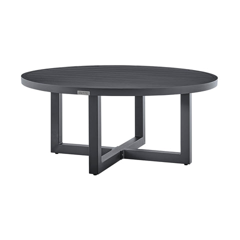 Menorca - Outdoor Patio Round Coffee Table - Premium Coffee Tables from Armen Living - Just $837.50! Shop now at brett interiors