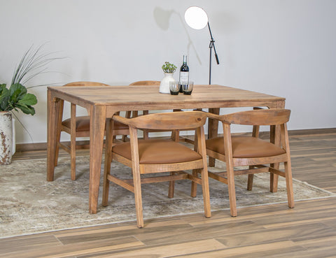 Tulum - Table - Golden Brown - Premium Dining Tables from International Furniture Direct - Just $925! Shop now at brett interiors