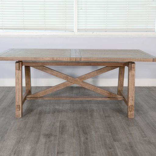 Vivian - Rectangular Extension Table - Light Brown - Premium Dining Tables with Extensions from Sunny Designs - Just $1074! Shop now at brett interiors