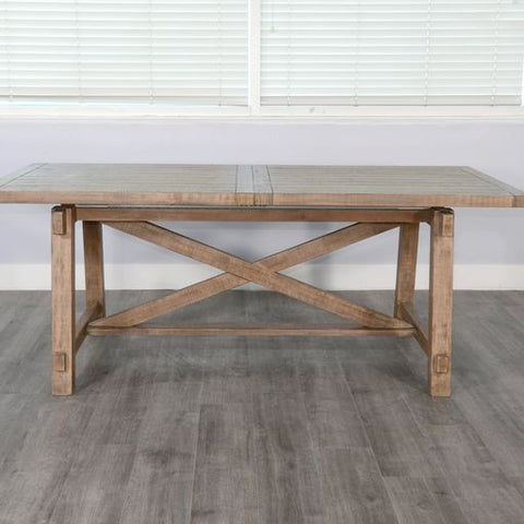 Vivian - Rectangular Extension Table - Light Brown - Premium Dining Tables with Extensions from Sunny Designs - Just $1074! Shop now at brett interiors