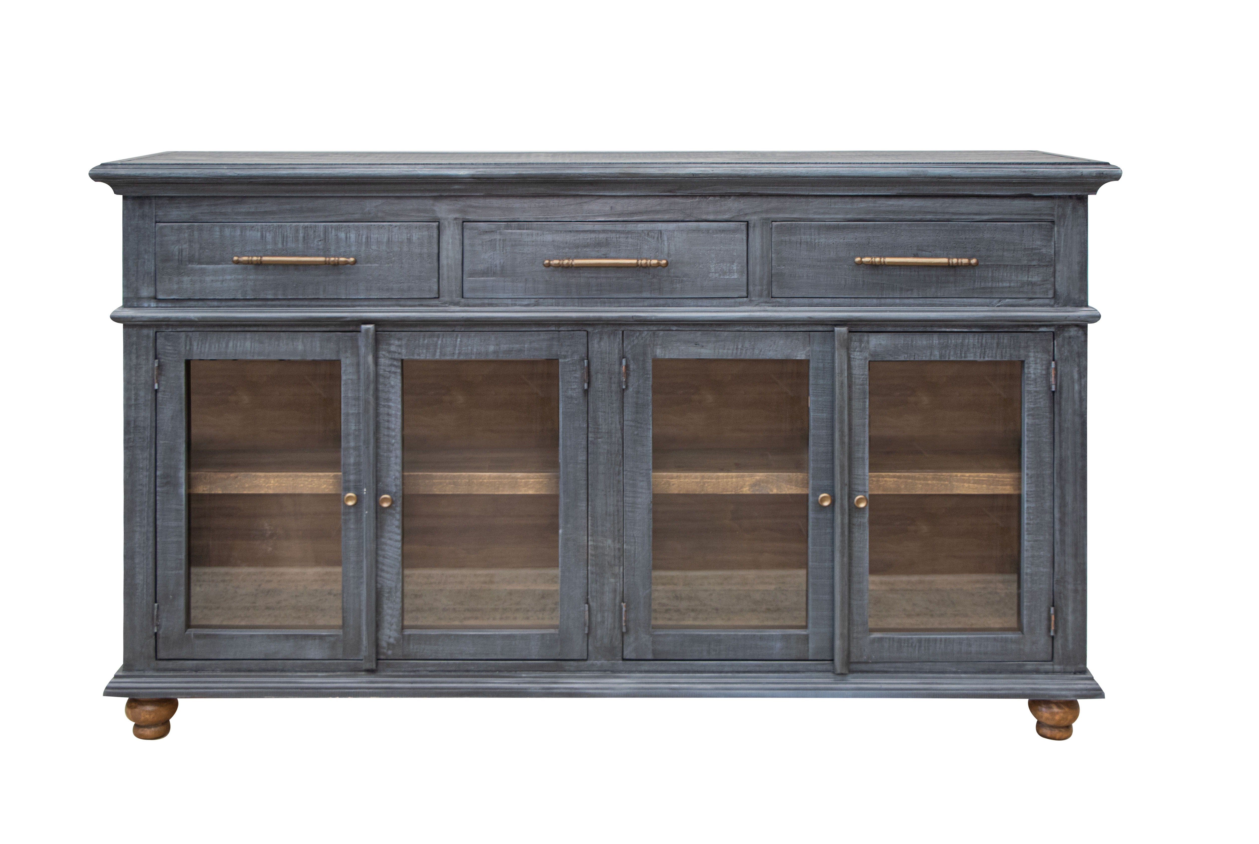 Vintage - Console - Vintage Blue - Premium TV Stands from International Furniture Direct - Just $1425! Shop now at brett interiors