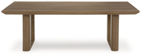 Serene Bay - Dark Brown - Rectangular Cocktail Table - Premium Coffee Tables from Signature Design by Ashley® - Just $782.50! Shop now at brett interiors