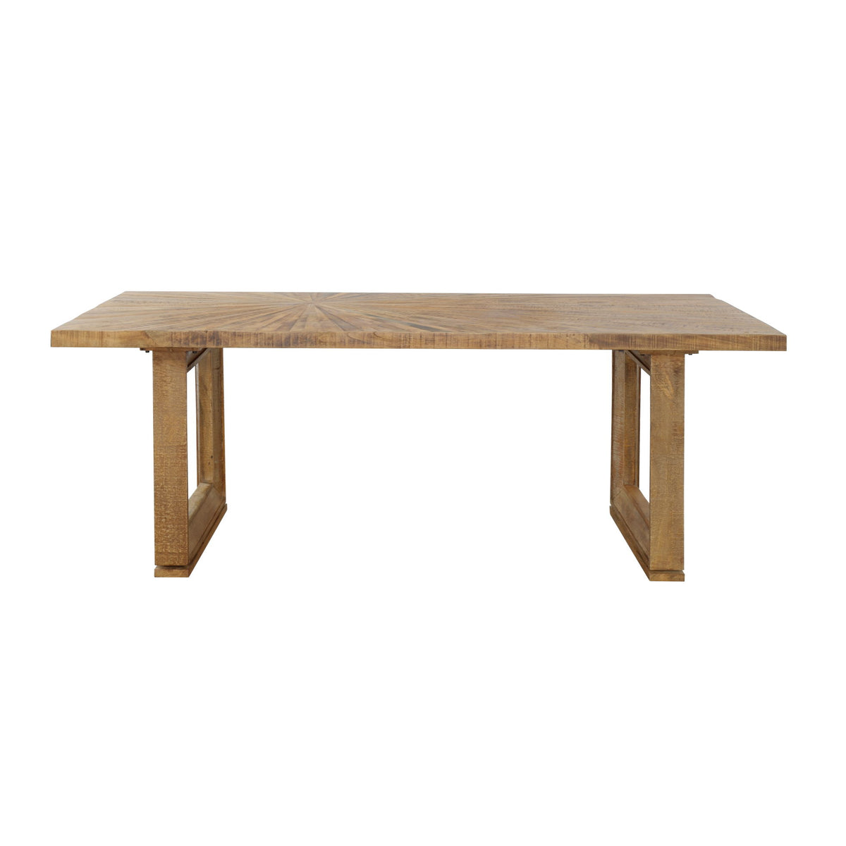 Sunburst - Dining Table - Rayz Natural Brown - Premium Dining Tables from Coast2Coast Home - Just $4125! Shop now at brett interiors