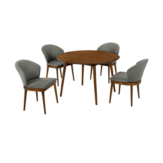 Arcadia - Dining Room Set - Premium 5 Piece Dining Room Sets from Armen Living - Just $877.50! Shop now at brett interiors