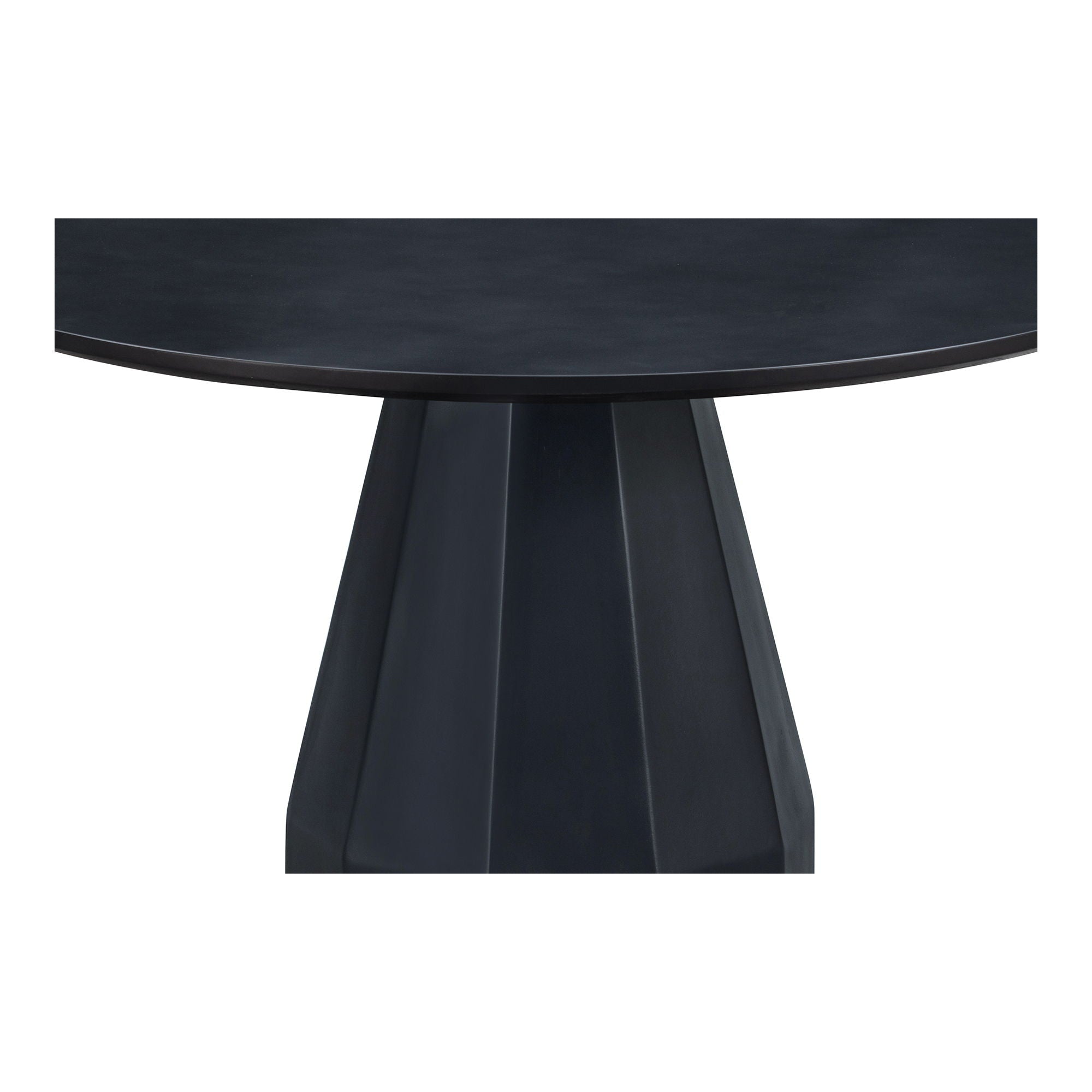 Templo - Outdoor Dining Table - Black - Concrete - Premium Dining Tables from Moe's Home Collection - Just $3747.50! Shop now at brett interiors