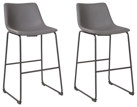 Centiar - Upholstered Barstool (Set of 2) - Premium Stool Sets from Signature Design by Ashley® - Just $265.65! Shop now at brett interiors