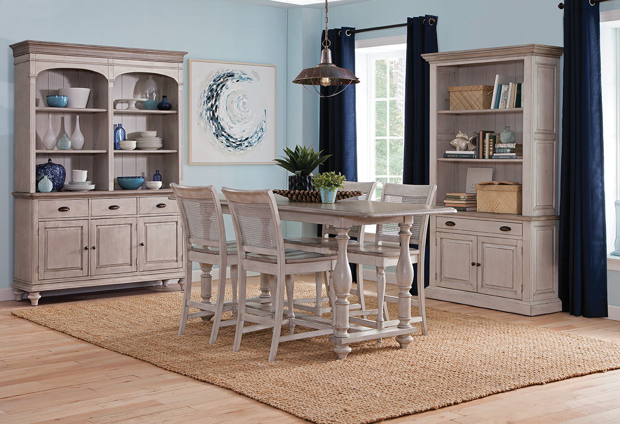 Westwood Village - Counter Height Table - Beige - Premium Counter Tables from Sunny Designs - Just $764! Shop now at brett interiors