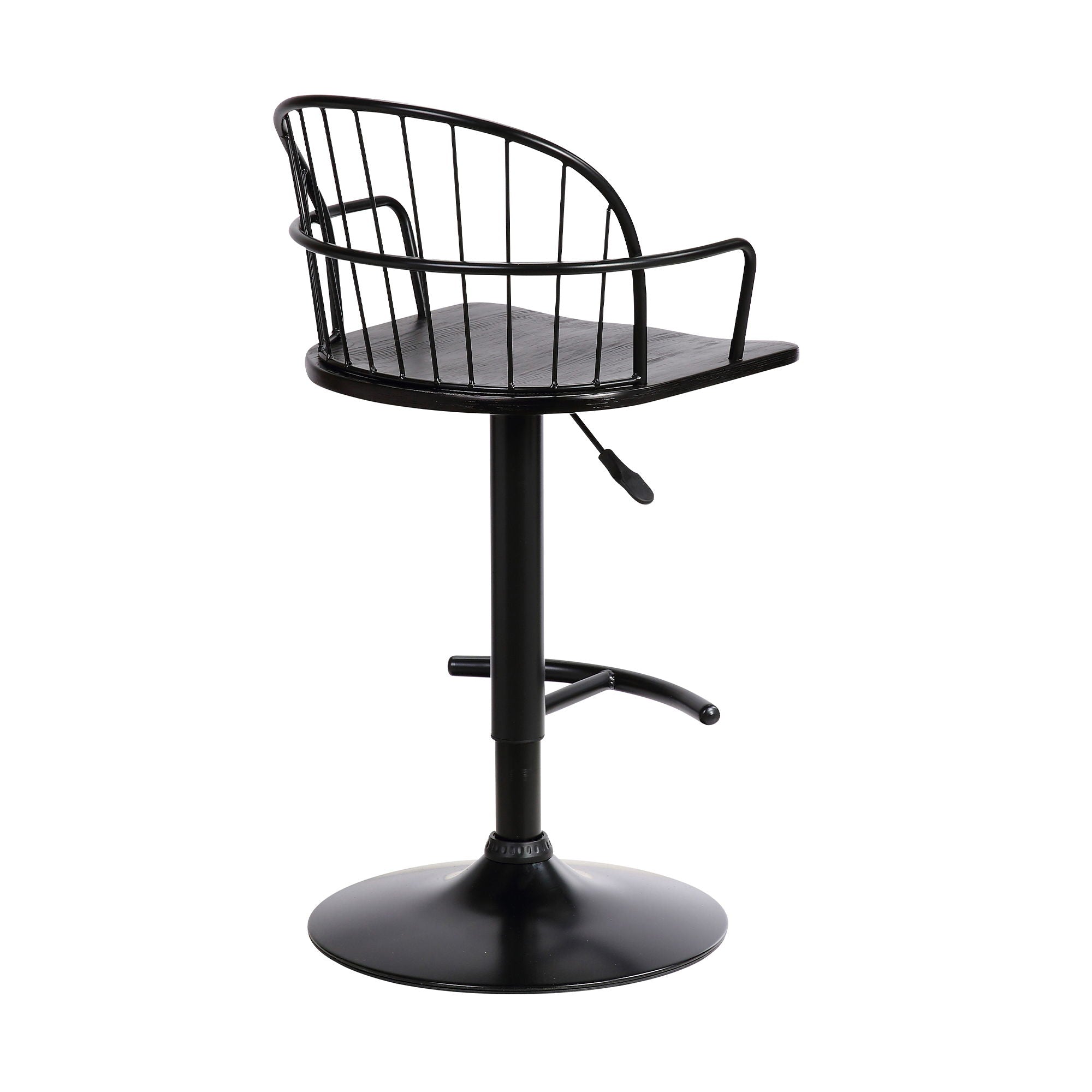 Edward - Adjustable Barstool - Premium Adjustable Height from Armen Living - Just $210! Shop now at brett interiors