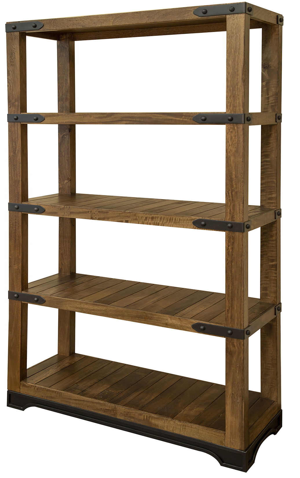 Parota - Bookcase - Cinnamon Brown - Premium Standard Bookcases from International Furniture Direct - Just $890! Shop now at brett interiors