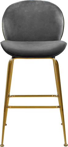 Paris - Stool with Gold Legs (Set of 2) - Premium Stool Sets from Meridian Furniture - Just $650! Shop now at brett interiors