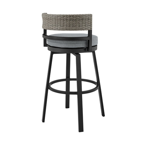 Encinitas - Outdoor Patio Swivel Bar Stool - Premium Counter Height (24"-27") from Armen Living - Just $767.50! Shop now at brett interiors