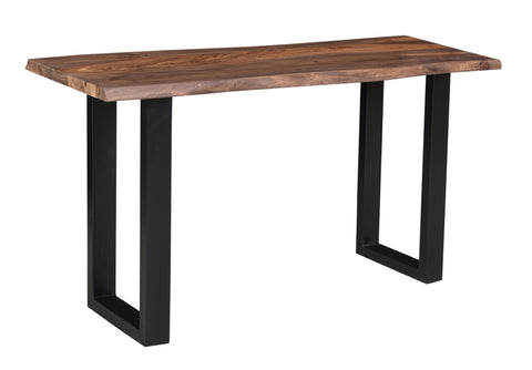 Brownstone II - Table With Natural Live Edge Top And Metal Base - Premium Dining Tables from Coast2Coast Home - Just $1320! Shop now at brett interiors