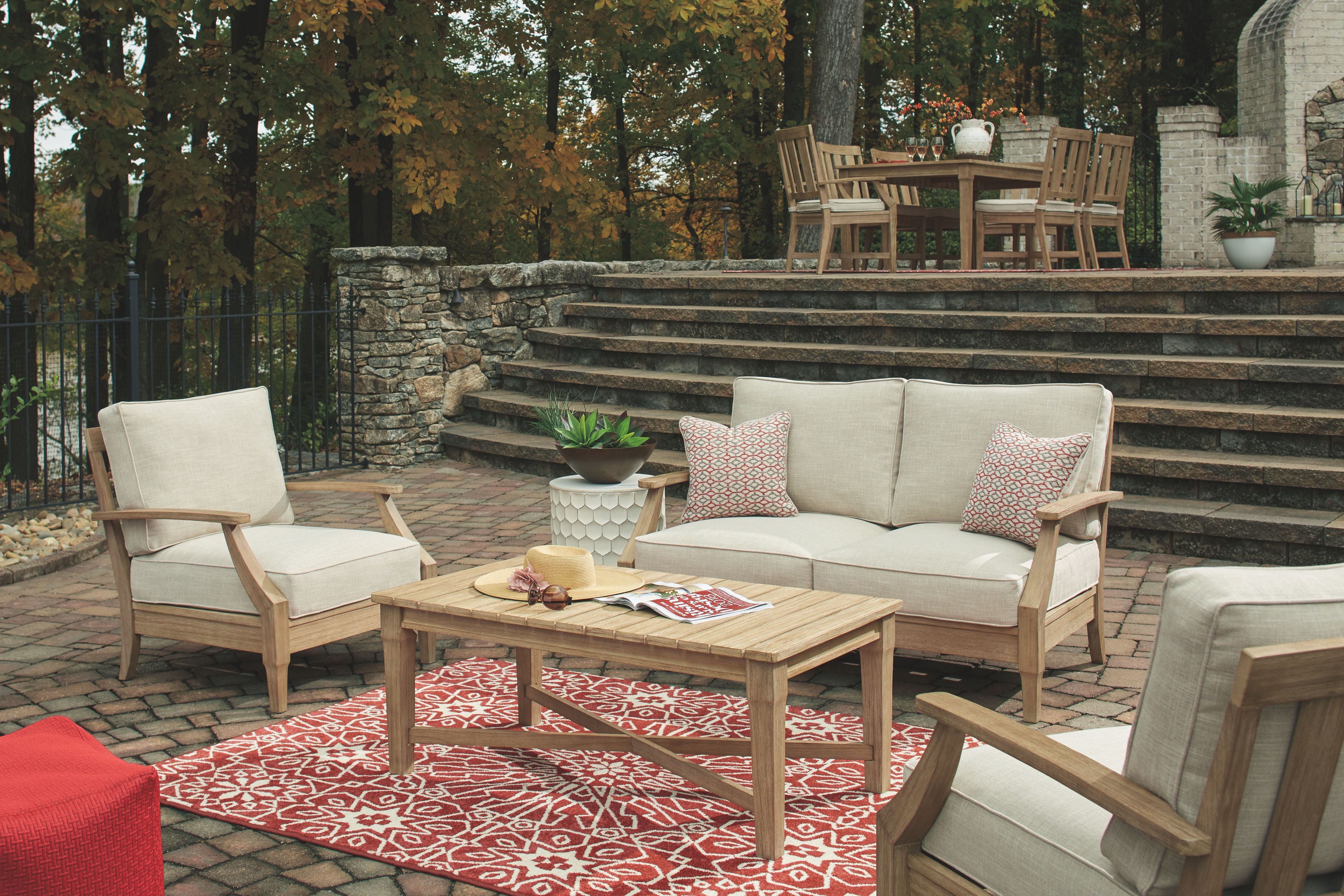 Clare View - Lounge Set - Premium 3 Piece Outdoor Sets from Signature Design by Ashley® - Just $2305! Shop now at brett interiors