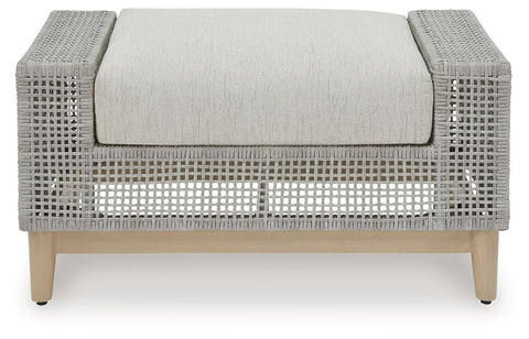 Seton Creek - Gray - Ottoman With Cushion - Premium Ottomans from Signature Design by Ashley® - Just $479.38! Shop now at brett interiors