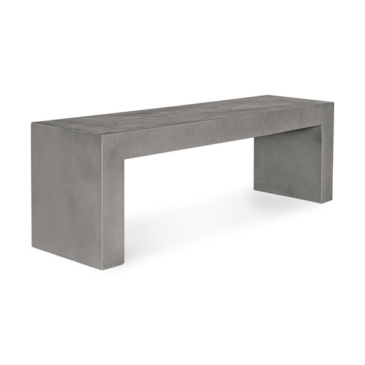 Lazarus - Outdoor Bench - Gray - Premium Benches from Moe's Home Collection - Just $1747.50! Shop now at brett interiors