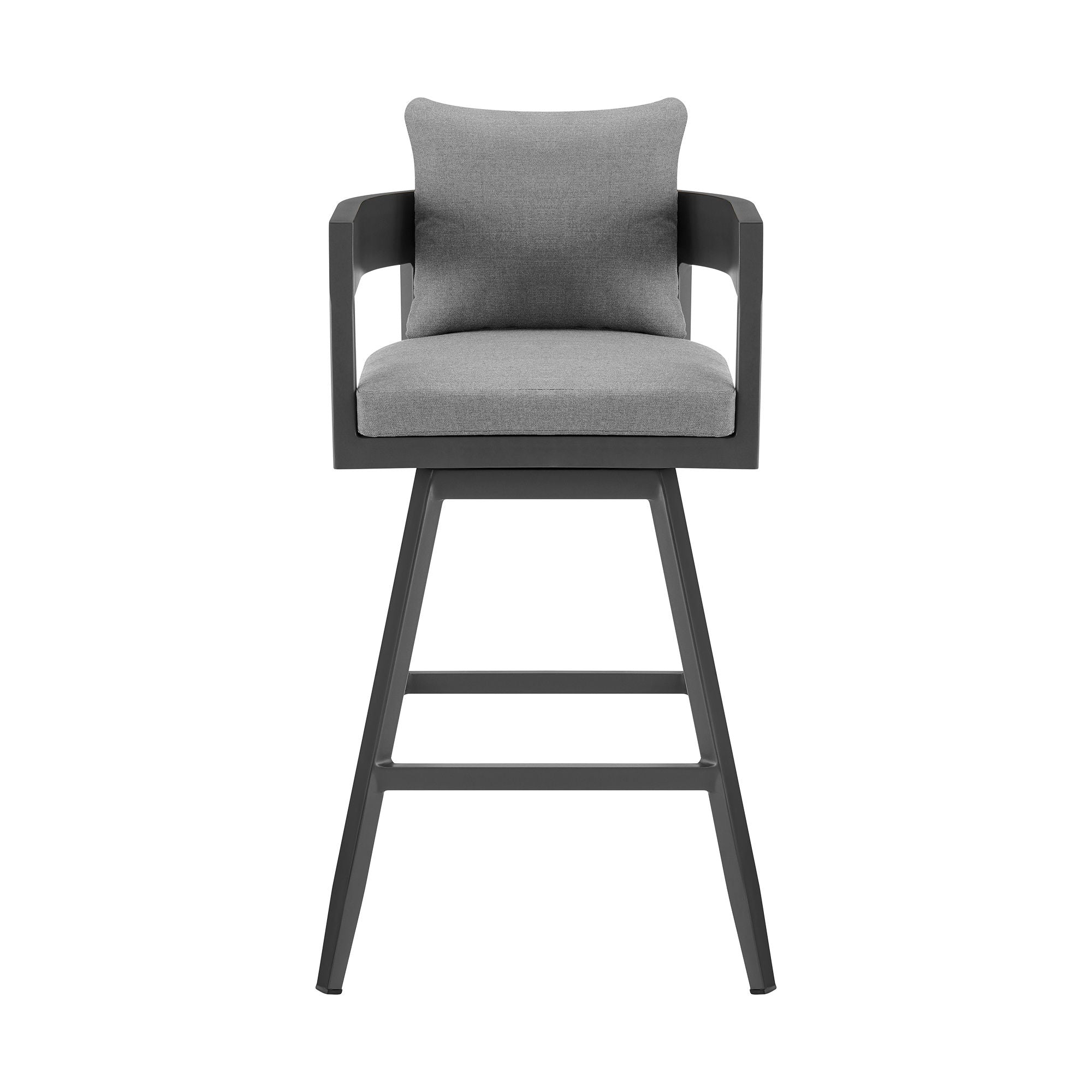 Menorca - Outdoor Patio Swivel Bar Stool - Premium Counter Height (24"-27") from Armen Living - Just $777.50! Shop now at brett interiors