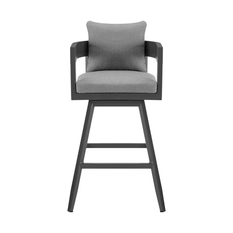 Menorca - Outdoor Patio Swivel Bar Stool - Premium Counter Height (24"-27") from Armen Living - Just $777.50! Shop now at brett interiors