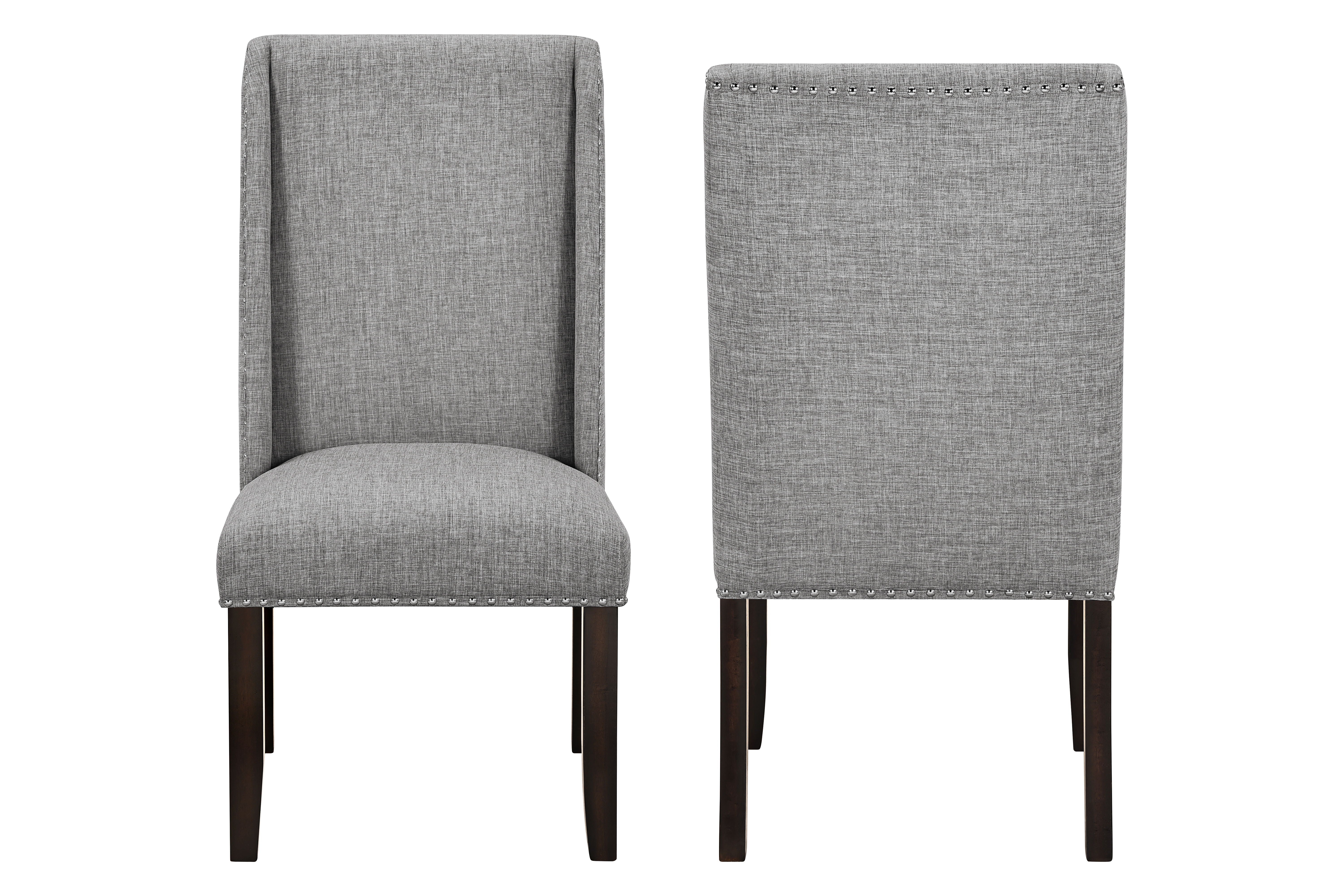 Faust - Dining Chair (Set of 2) - Gray - Premium Chair Sets from New Classic - Just $325! Shop now at brett interiors