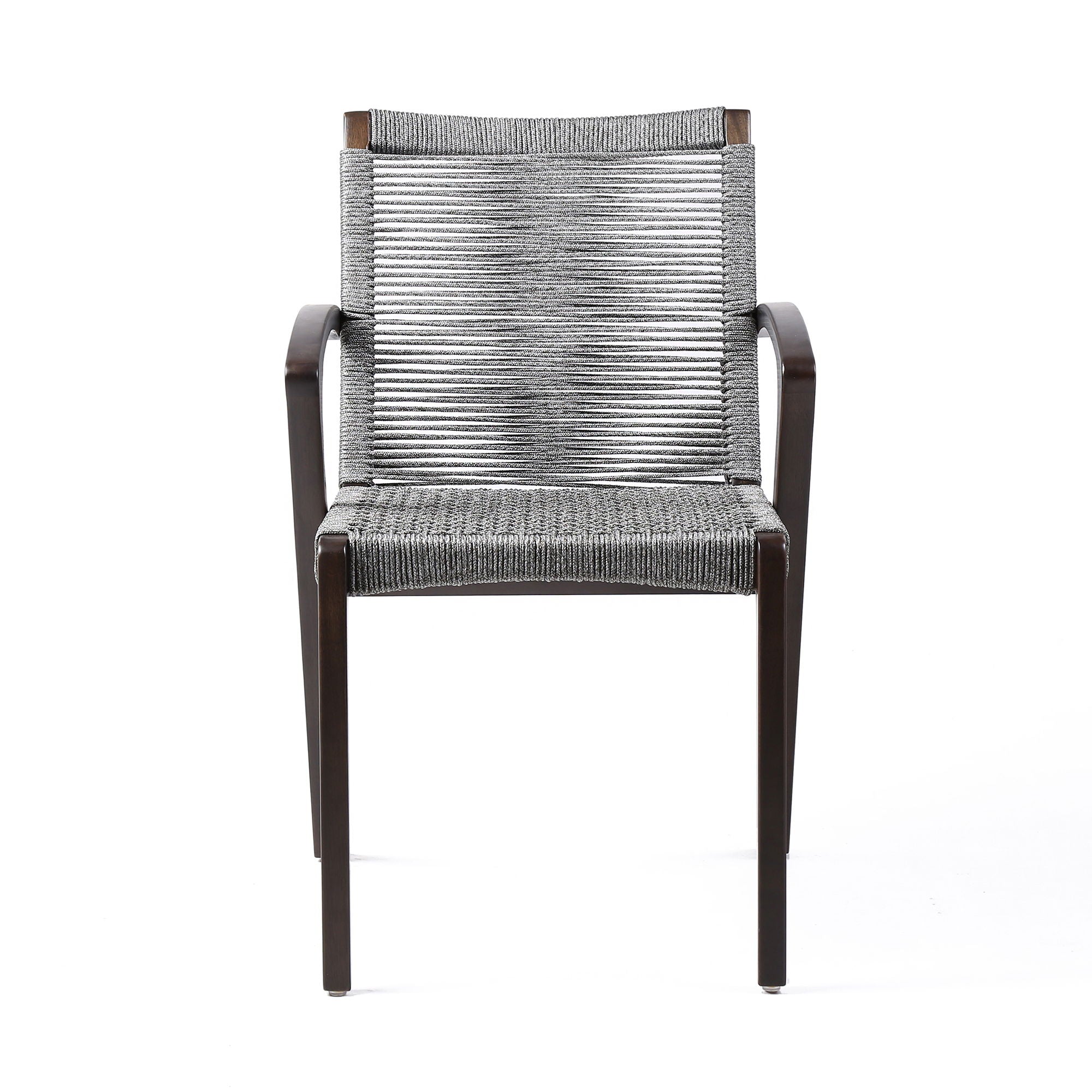 Brielle - Outdoor Rope Dining Chairs (Set of 2) - Premium Chair Sets from Armen Living - Just $925! Shop now at brett interiors