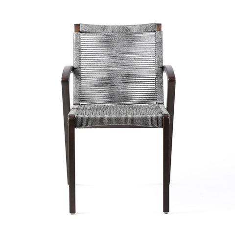 Brielle - Outdoor Rope Dining Chairs (Set of 2) - Premium Chair Sets from Armen Living - Just $925! Shop now at brett interiors