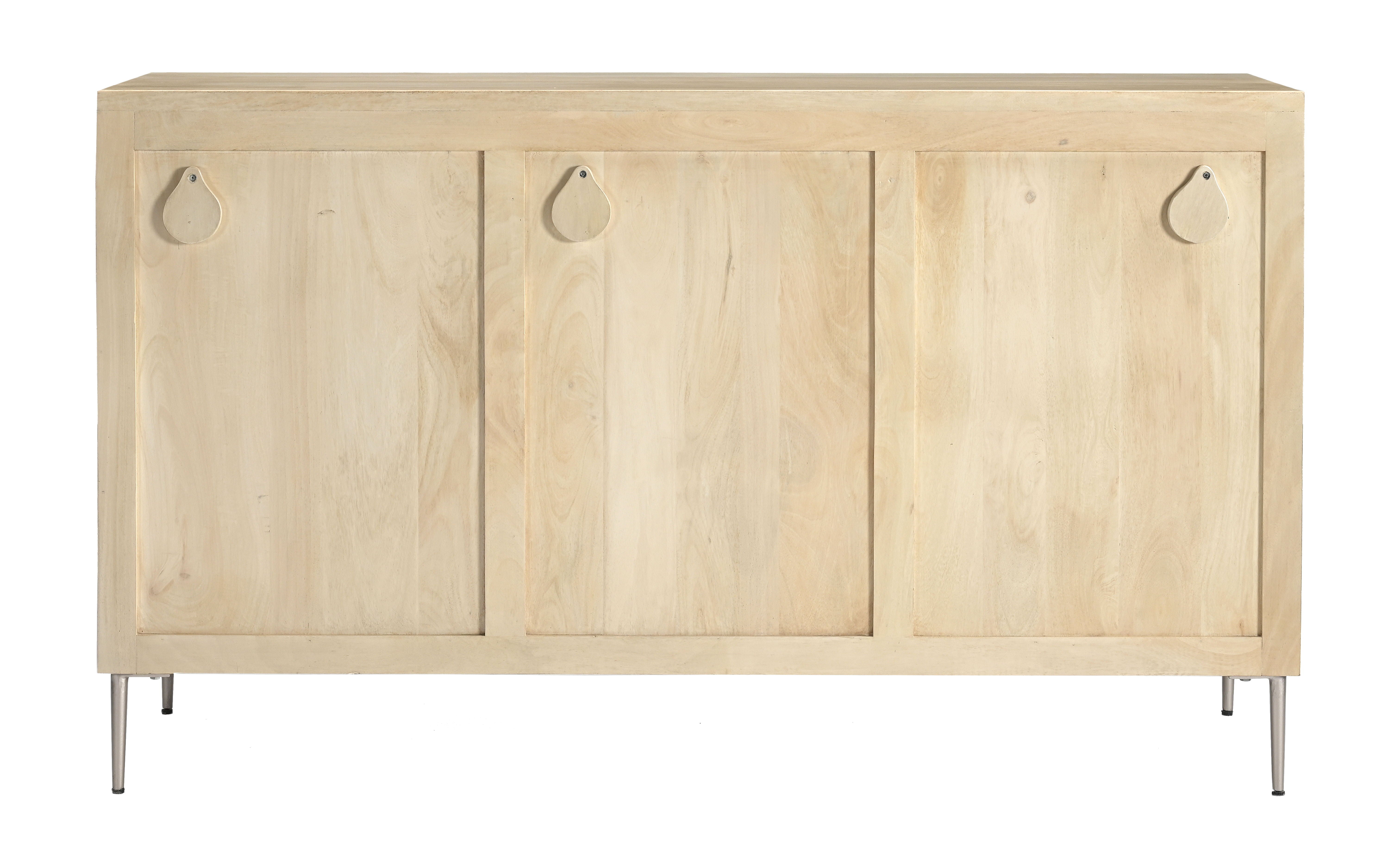 Abita - Three Door Credenza - Cream / Honey - Premium Credenzas from Coast2Coast Home - Just $4950! Shop now at brett interiors