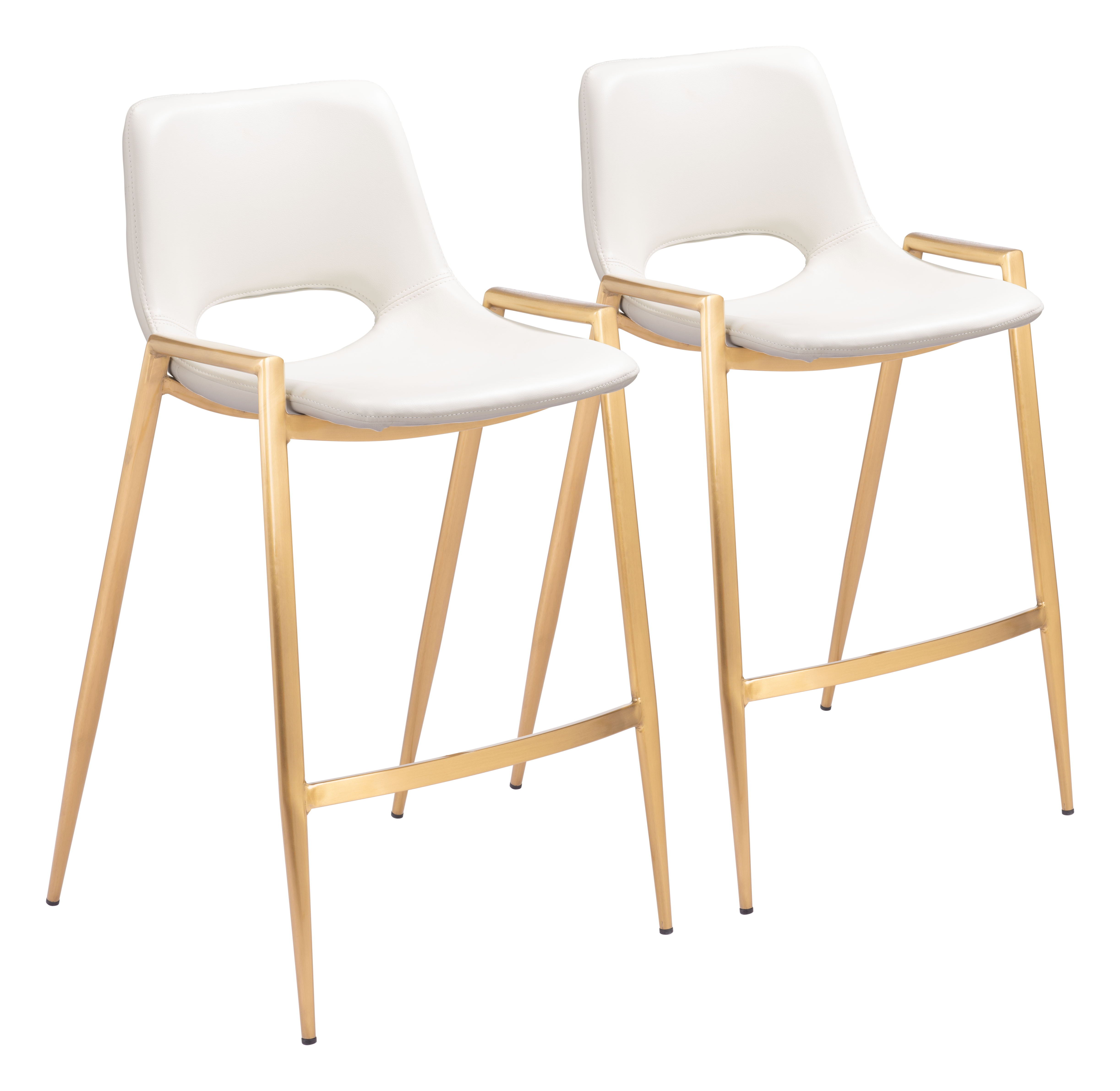 Desi - Counter Stool (Set of 2) - Premium Stool Sets from Zuo Modern - Just $1650! Shop now at brett interiors