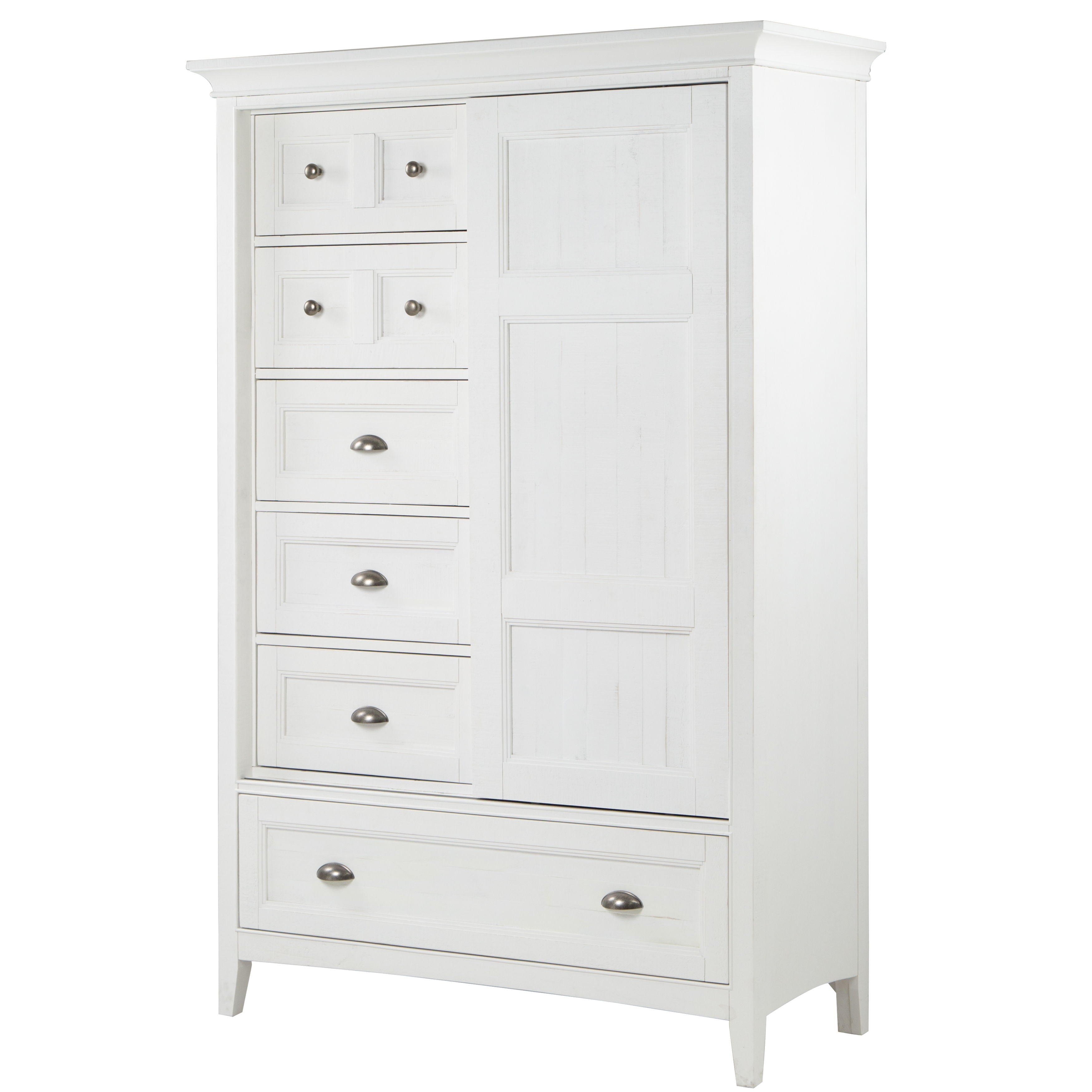 Heron Cove - Door Chest - Chalk White - Premium Door Chests from Magnussen Furniture - Just $1899! Shop now at brett interiors