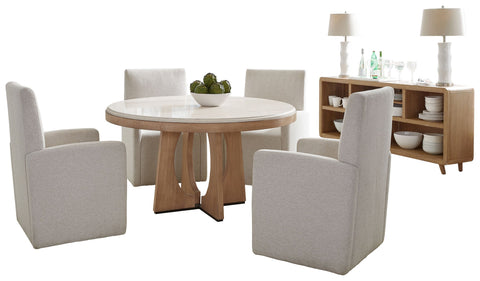 Escape - Round Dining Set - Premium 5 Piece Dining Room Sets from Parker House - Just $2247.50! Shop now at brett interiors