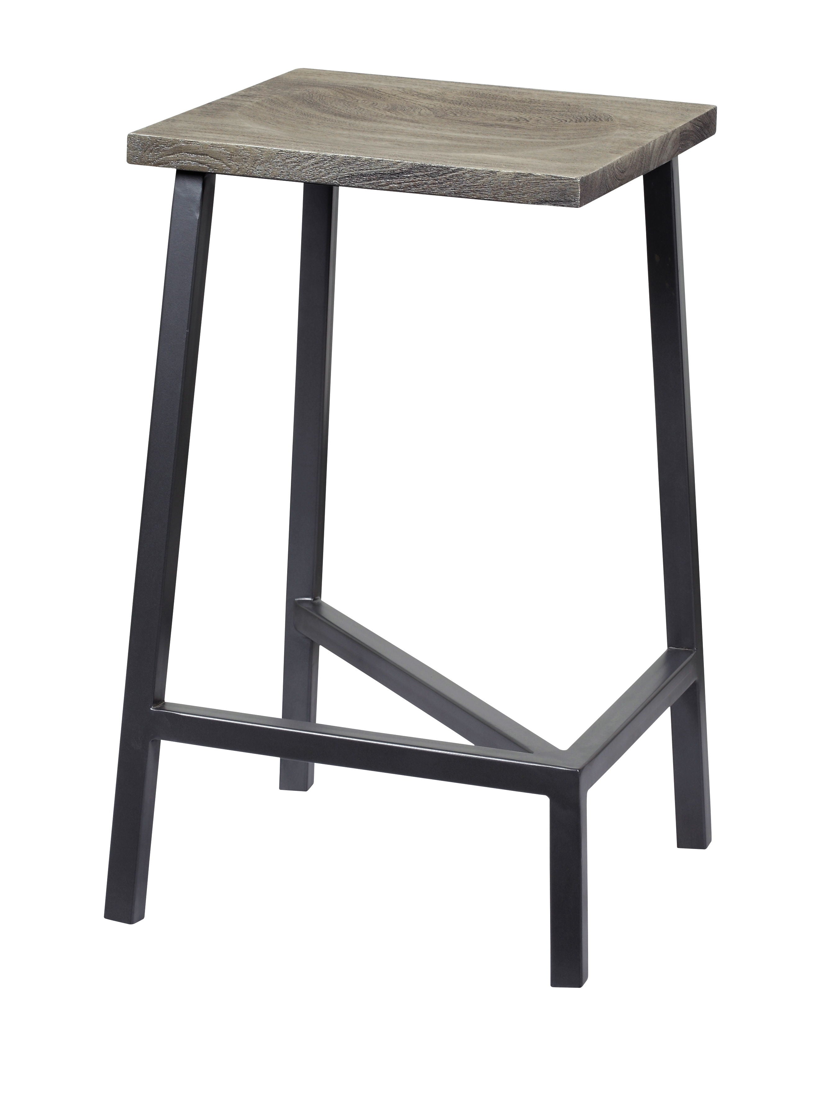 Yukon - Counter Height Backless Barstools (Set of 2) - Sandblast Gray / Gunmetal Finish - Premium Stool Sets from Coast2Coast Home - Just $990! Shop now at brett interiors