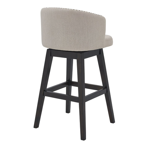 Celine - Swivel Wood Bar Stool - Premium Counter Height (24"-27") from Armen Living - Just $510! Shop now at brett interiors