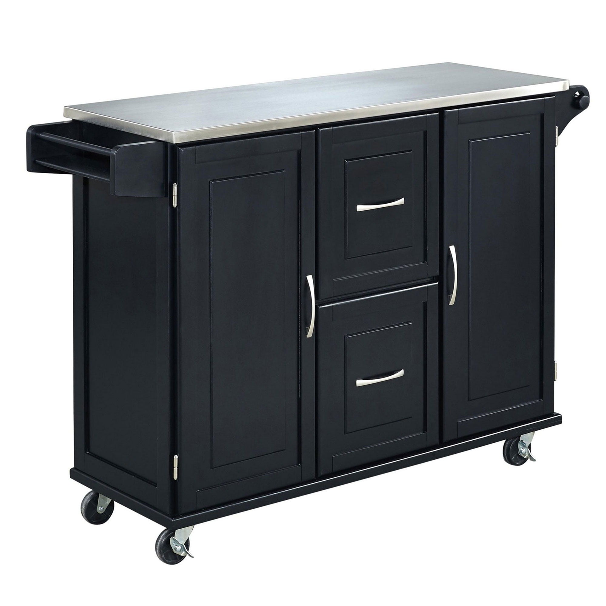 Blanche - Kitchen Cart - Steel Top - Premium Islands & Carts from Homestyles - Just $1299.98! Shop now at brett interiors