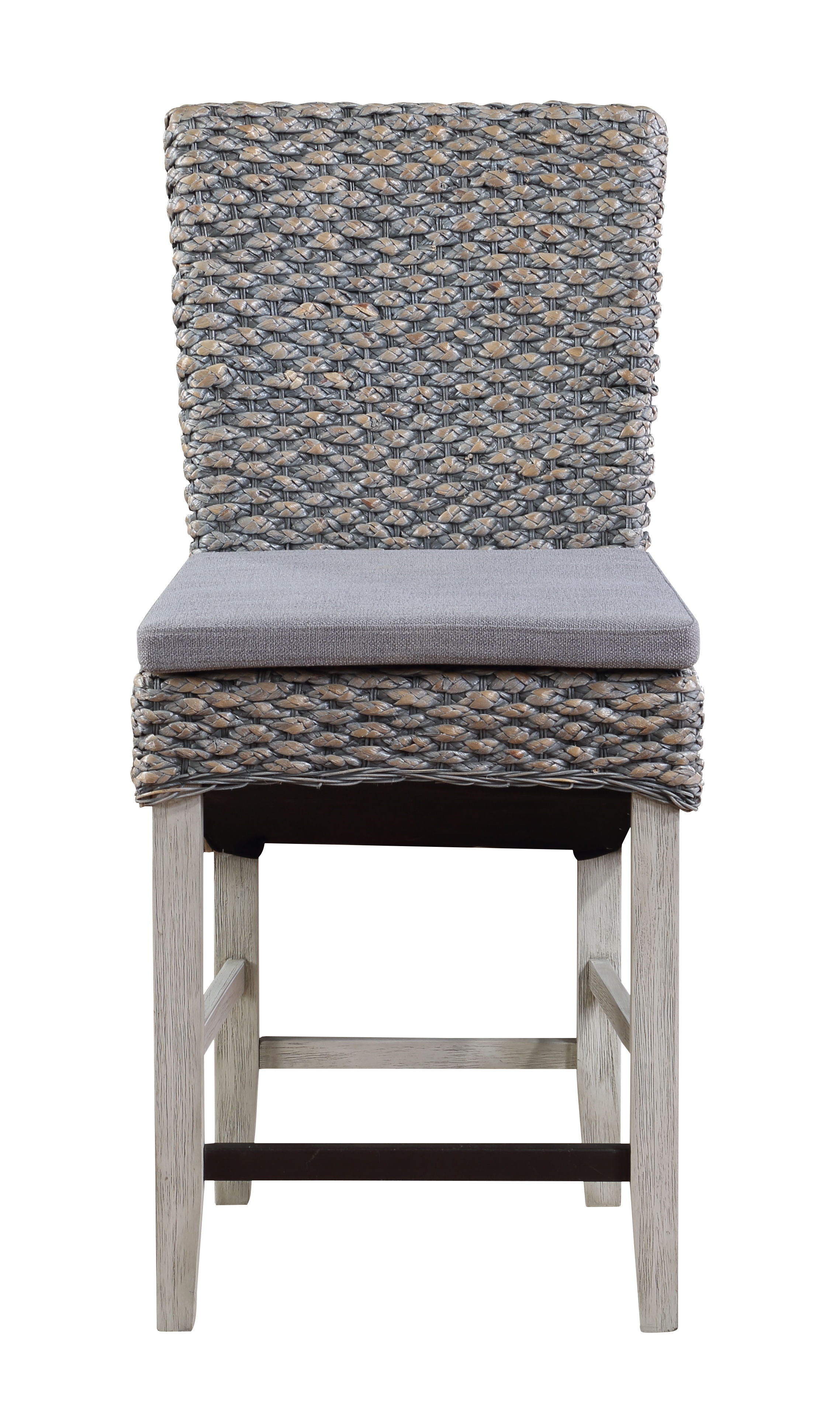 Quincy - Counter Height Dining Barstools (Set of 2) - Heron Gray Sea Grass - Premium Stool Sets from Coast2Coast Home - Just $2475! Shop now at brett interiors