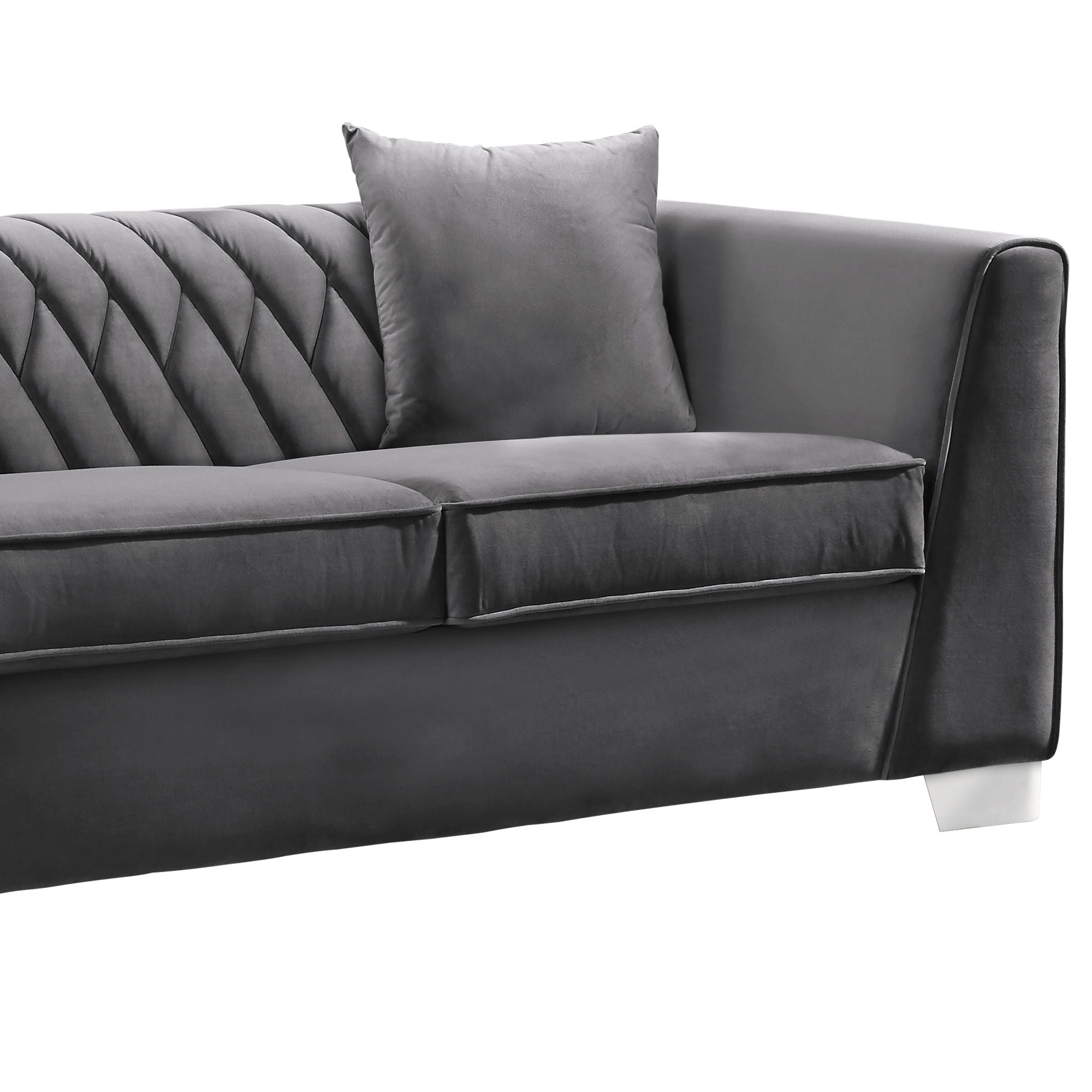 Cambridge - Contemporary Loveseat - Premium Stationary Loveseats from Armen Living - Just $1527.50! Shop now at brett interiors