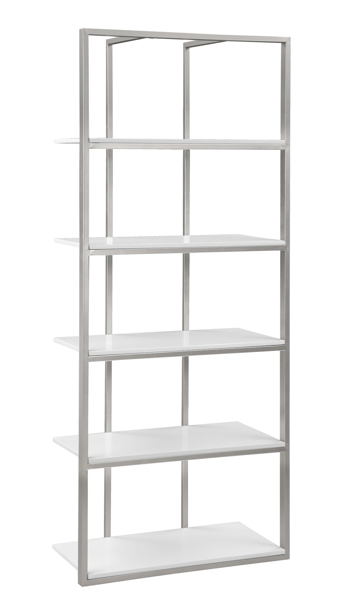 Ingrid - Etagere - Dreamy White / Champagne Lights - Premium Standard Bookcases from Coast2Coast Home - Just $1815! Shop now at brett interiors