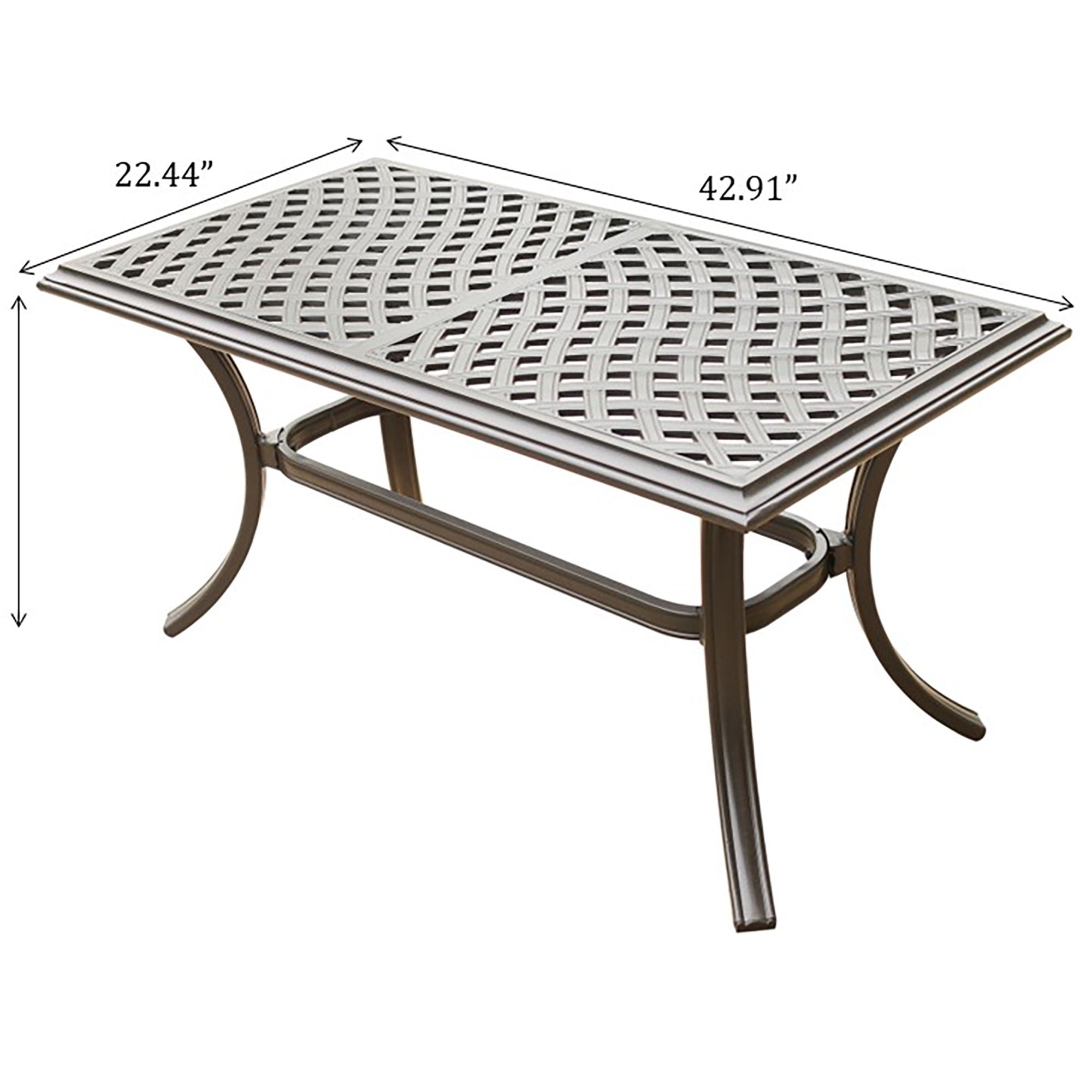 Coffee Table - Espresso Brown - Premium Coffee Tables from Gather Craft - Just $240! Shop now at brett interiors