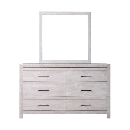 Biscayne - Dresser & Mirror - Gray - Premium Dresser & Mirror from New Classic - Just $625! Shop now at brett interiors