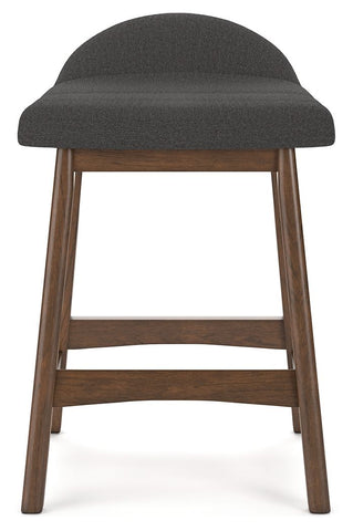 Lyncott - Upholstered Barstool (Set of 2) - Premium Stool Sets from Signature Design by Ashley® - Just $265.65! Shop now at brett interiors