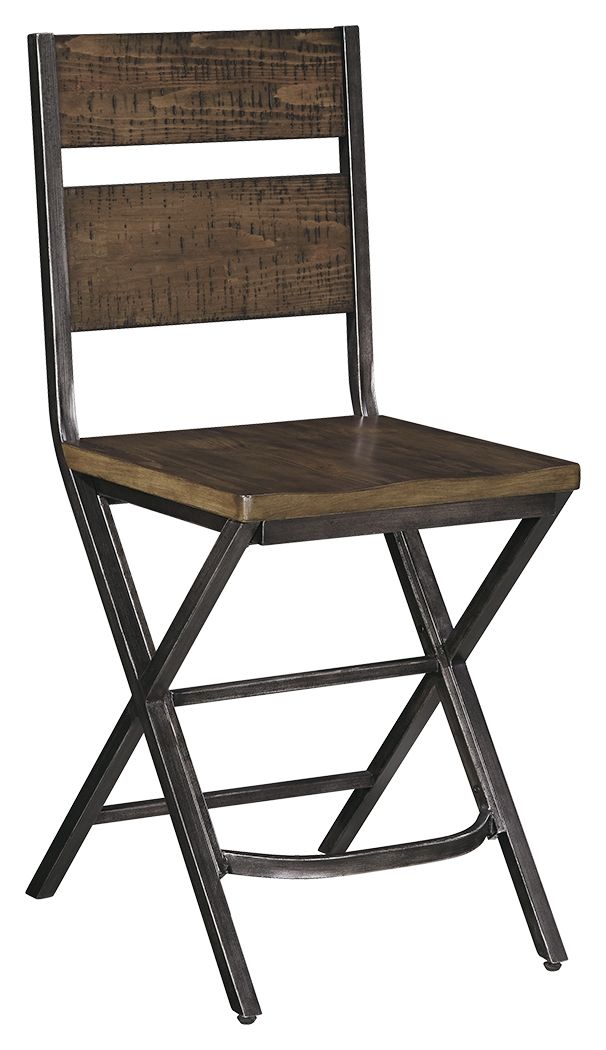 Kavara - Medium Brown - Barstool (Set of 2) - Premium Stool Sets from Signature Design by Ashley® - Just $300.30! Shop now at brett interiors