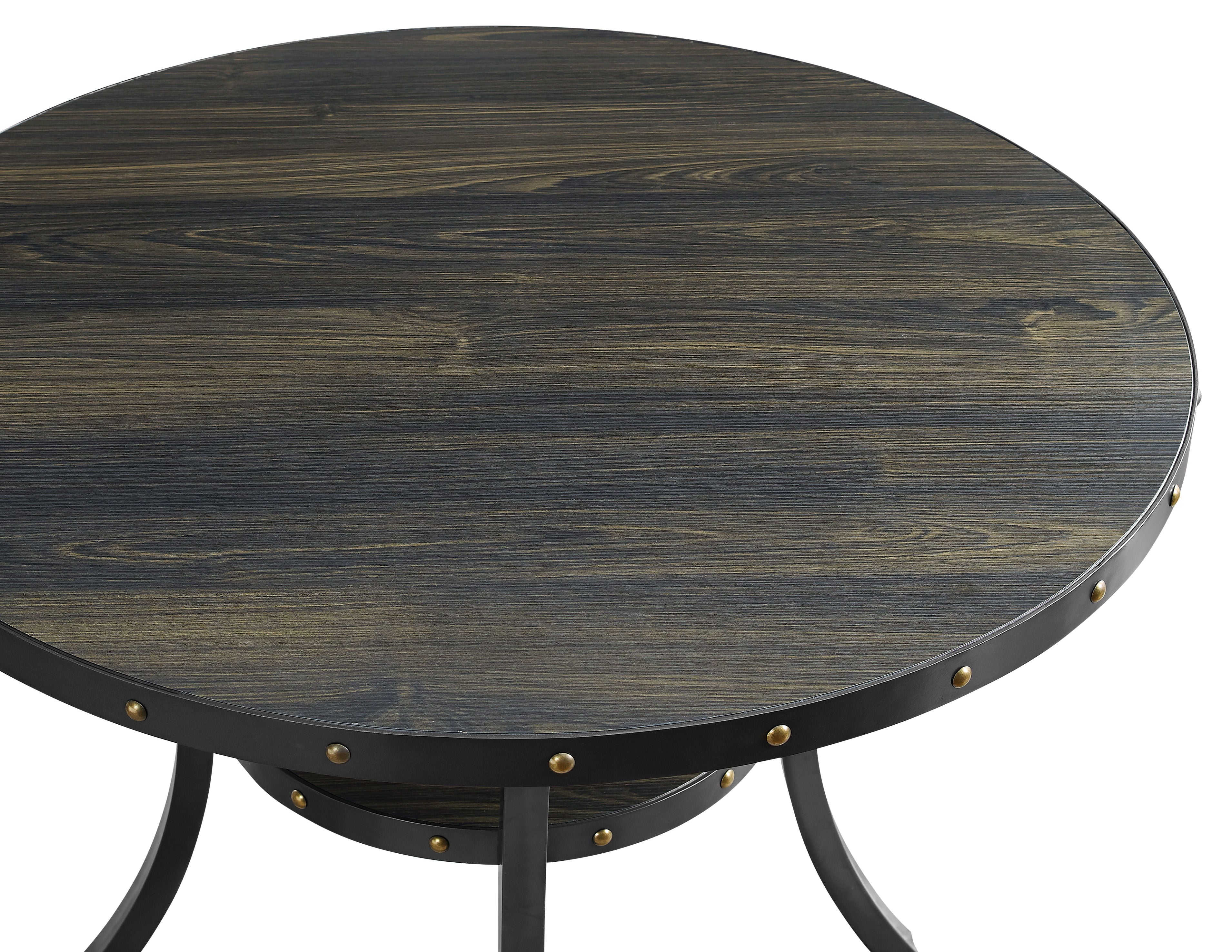 Crispin - Round Dining Table - Smoke - Wood - Premium Dining Tables from New Classic - Just $322.50! Shop now at brett interiors