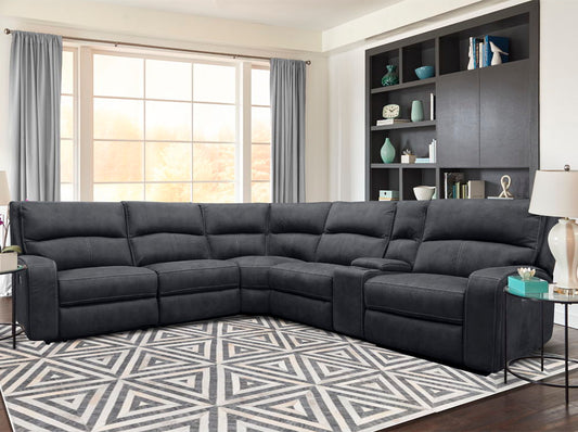 Polaris - 6 Piece Modular Power Reclining Sectional - Premium Reclining Sectionals from Parker Living - Just $3372.50! Shop now at brett interiors