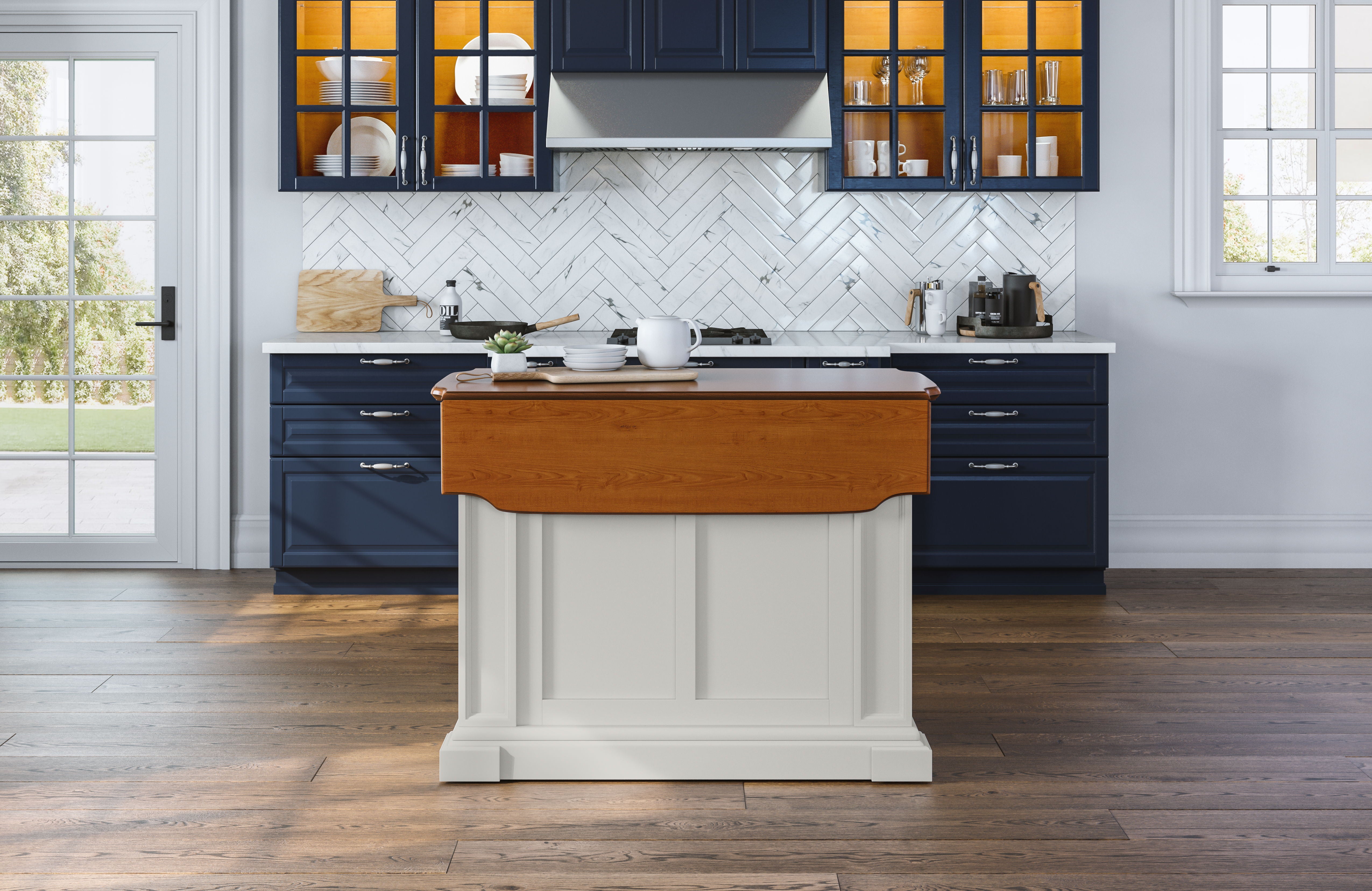 Americana - Kitchen Island - Premium Islands & Carts from Homestyles - Just $2852.48! Shop now at brett interiors