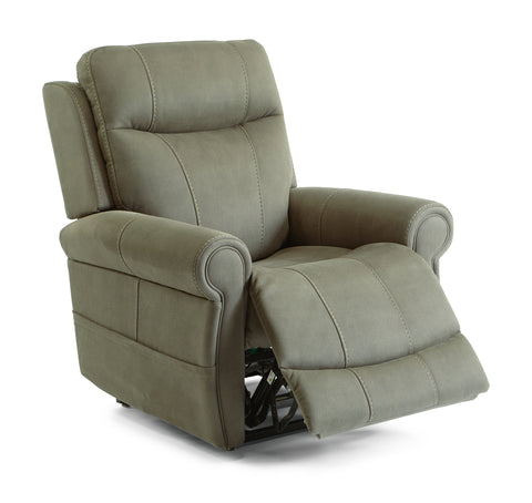 Stewart - Power Lift Recliner with Power Headrest & Lumbar - Premium Lift Chairs from Flexsteel - Just $1875! Shop now at brett interiors