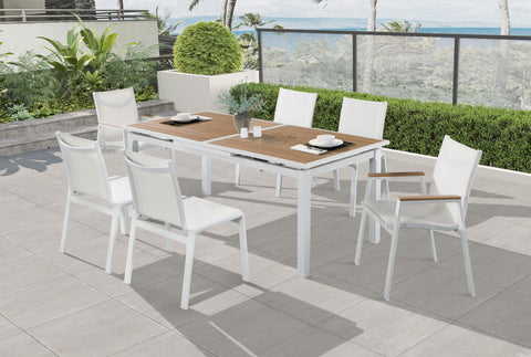 Nizuc - Outdoor Patio Dining Chair Set - Premium Chair Sets from Meridian Furniture - Just $750! Shop now at brett interiors