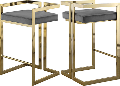 Ezra - Stool (Set of 2) - Premium Stool Sets from Meridian Furniture - Just $900! Shop now at brett interiors